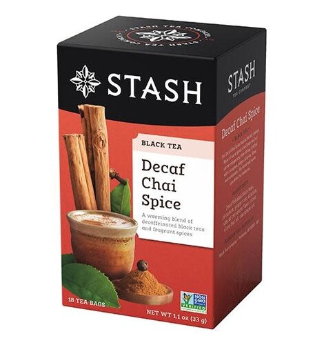 Stash Decaf Chai Spice 18 ct Box