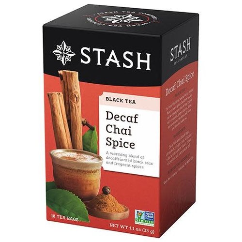 Stash Stash Decaf Chai Spice 18 ct Box Stash Stash Decaf Chai Spice 18 ct Box