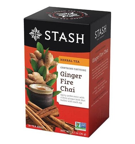 Stash Ginger Fire Chai tea 18 ct box