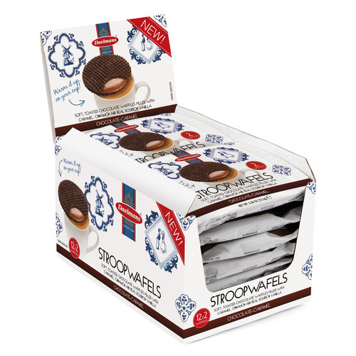 Daelmans Daelmans Chocolate Caramel Wafer box of 12 2 packs Daelmans Daelmans Chocolate Caramel Wafer box of 12 2 packs