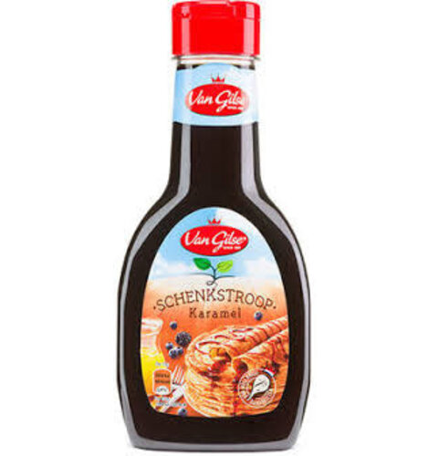 Van Gilse Caramel Pancake Syrup 14 oz