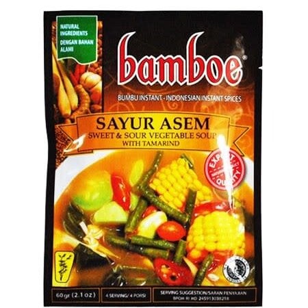 Bamboe Sayur Asem Sweet n Sour Soup 2.1 oz