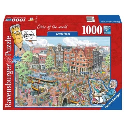 Games Puzzle Amsterdam - Fleroux 1000 Pcs 27x20 inches Games Puzzle Amsterdam - Fleroux 1000 Pcs 27x20 inches