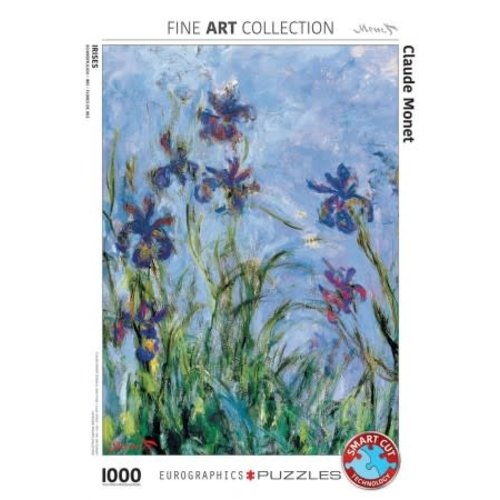 Games Puzzle Irises - Claude Monet 1000Pcs Games Puzzle Irises - Claude Monet 1000Pcs