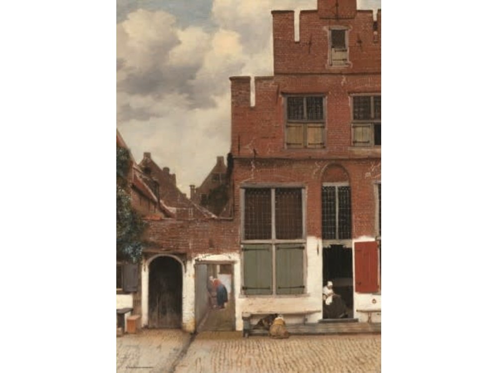 Games Puzzle Streetview by Johannes Vermeer 1000 Pcs