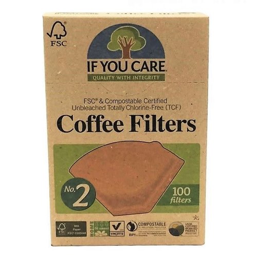 If You Care All Natural Coffee Filter No 2 100 ct If You Care All Natural Coffee Filter No 2 100 ct