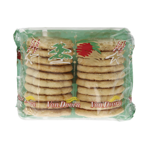 Van Doorn Van Doorn Sugar Wreath cookies 7 oz Van Doorn Van Doorn Sugar Wreath cookies 7 oz