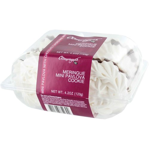 Jeurgens Jeurgens Vanilla Chocolate Swirl Flavored Meringues Box 4.59oz Jeurgens Jeurgens Vanilla Chocolate Swirl Flavored Meringues Box 4.59oz