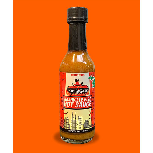 Pete's Big Jerk Pete's Big Jerk Nashville Fire Hot Sauce 5 oz Pete's Big Jerk Pete's Big Jerk Nashville Fire Hot Sauce 5 oz