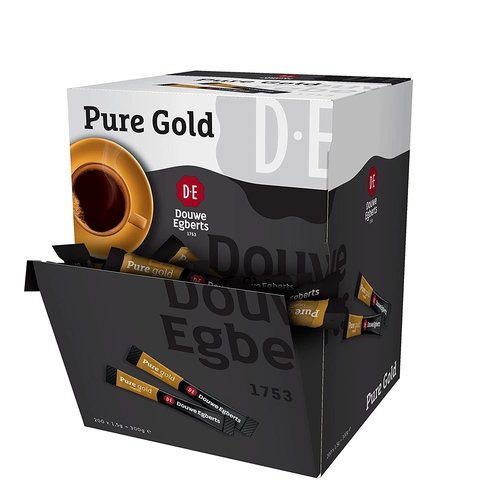 Douwe Egberts Douwe Egberts Pure Gold Instant coffee sticks 200 count Douwe Egberts Douwe Egberts Pure Gold Instant coffee sticks 200 count