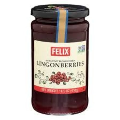 Felix Lingonberry Preserves 14 oz Felix Lingonberry Preserves 14 oz