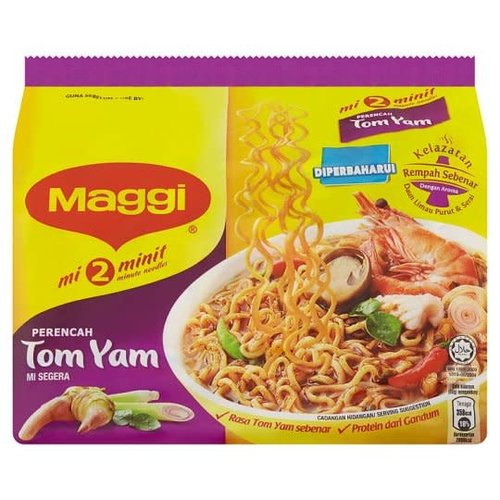 Maggi Maggi TomYum Noodles 5x 2.8 oz Maggi Maggi TomYum Noodles 5x 2.8 oz