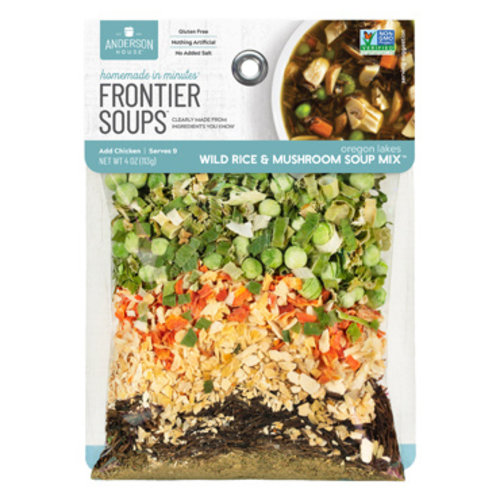 Frontier Soups Oregon Lakes Wild Rice & Mushroom Soup Mix Frontier Soups Oregon Lakes Wild Rice & Mushroom Soup Mix