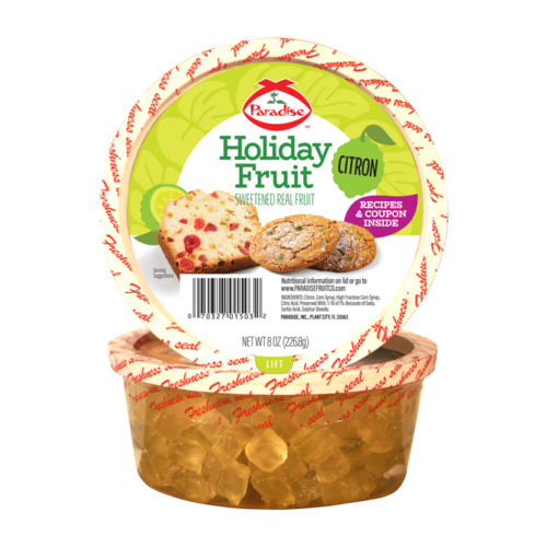 Paradise Fruit Paradise Fruit Citron 4oz tub Paradise Fruit Paradise Fruit Citron 4oz tub