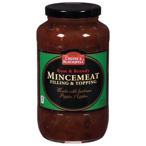 Crosse Blackwel Crosse & Blackwell Mincemeat Rum/Brandy 29 oz Crosse Blackwel Crosse & Blackwell Mincemeat Rum/Brandy 29 oz