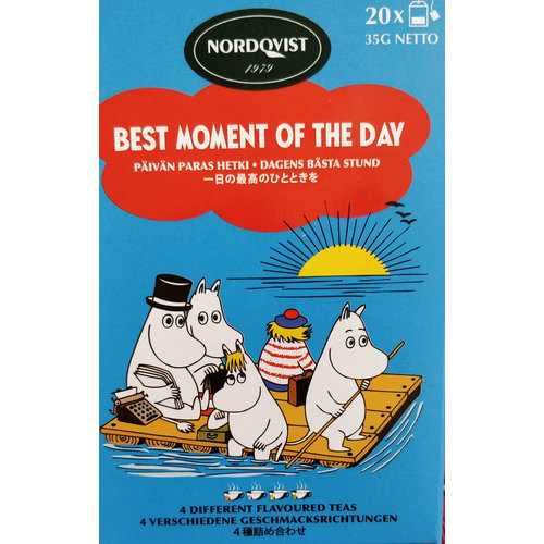 Nordqvist Best of Moment of Day 4 Assorted Flavor Black Teas 20ct Nordqvist Best of Moment of Day 4 Assorted Flavor Black Teas 20ct