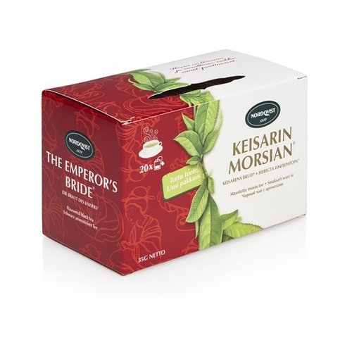 Nordqvist Emperor's Bride Elderberry & Quince BlackTeas 20ct Dated 6/21 Nordqvist Emperor's Bride Elderberry & Quince BlackTeas 20ct Dated 6/21