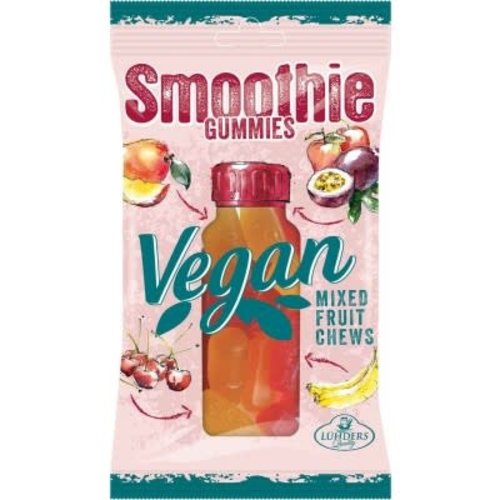 J Luehders Luehders Smoothie Vegan Gummies Ruby 2.8 oz J Luehders Luehders Smoothie Vegan Gummies Ruby 2.8 oz