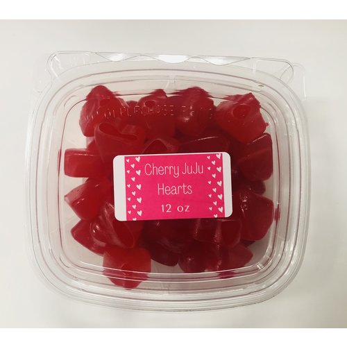 Zachary Zachary Cherry JuJu Hearts 12 oz Tub Zachary Zachary Cherry JuJu Hearts 12 oz Tub
