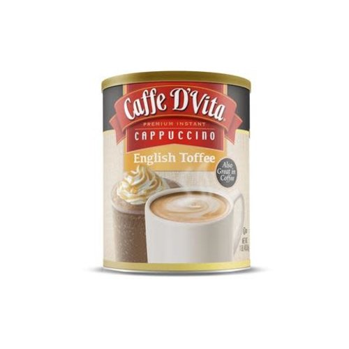 Caffe D Vita Caffe D Vita Cappucino English Toffee 16 oz Caffe D Vita Caffe D Vita Cappucino English Toffee 16 oz