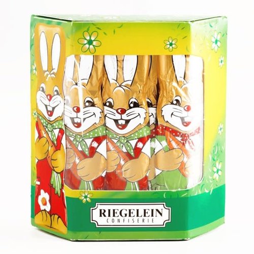 Riegelein Riegelein Solid Easter Bunny 10pk Riegelein Riegelein Solid Easter Bunny 10pk