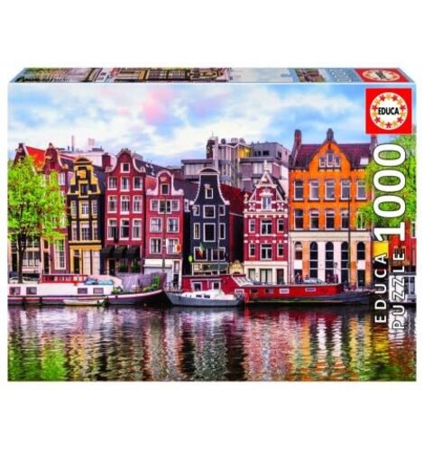 Puzzle Canal Houses Amsterdam 1000 pc