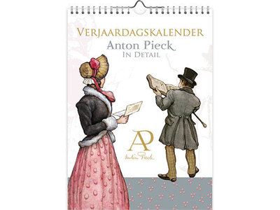 Anton Pieck "in Detail" Birthday Calendar 7x9