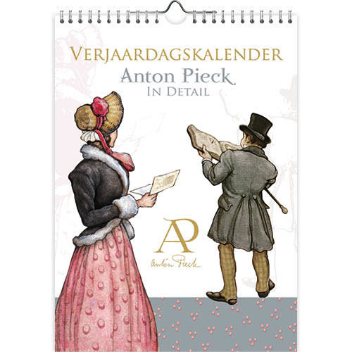 Calendars Anton Pieck "in Detail" Birthday Calendar 7x9 Calendars Anton Pieck "in Detail" Birthday Calendar 7x9