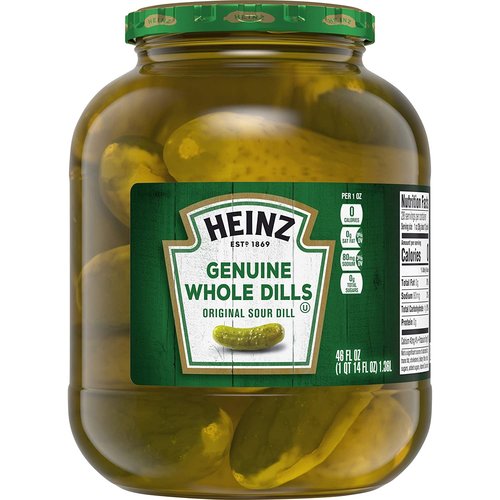 Heinz Heinz Pickle Genuine Dill 46 Oz Jar Heinz Heinz Pickle Genuine Dill 46 Oz Jar