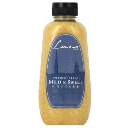 Lars Own Lars Own Mild & Sweet Swedish Style Mustard 12 oz Lars Own Lars Own Mild & Sweet Swedish Style Mustard 12 oz