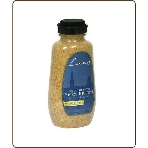 Lars Own Lars Own Spicy Brown Swedish Style Mustard 12 oz Lars Own Lars Own Spicy Brown Swedish Style Mustard 12 oz