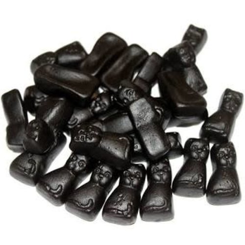 Venco Venco Licorice Cats Bag 2.2 Lb - Kilo Venco Venco Licorice Cats Bag 2.2 Lb - Kilo