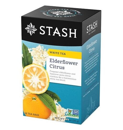 Stash Elderflower Citrus Tea 18 ct Box D/C