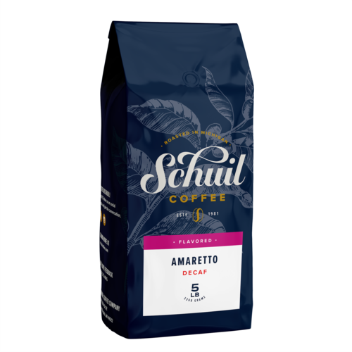 Schuil Schuil Amaretto Flavored Coffee 12 oz Decaf Schuil Schuil Amaretto Flavored Coffee 12 oz Decaf
