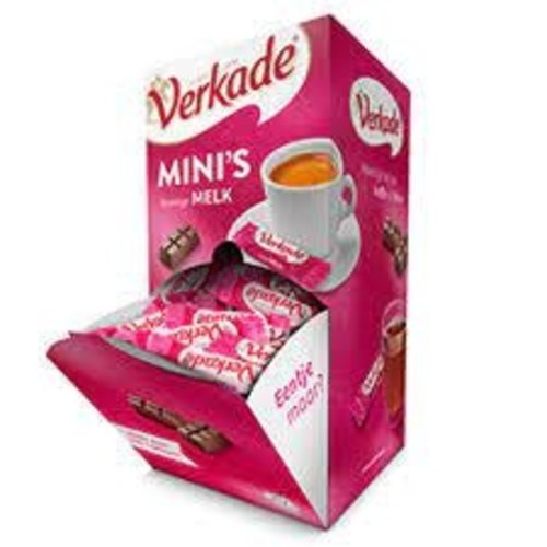 Verkade Verkade Mini Dark Bars Dispenser 100pc Verkade Verkade Mini Dark Bars Dispenser 100pc