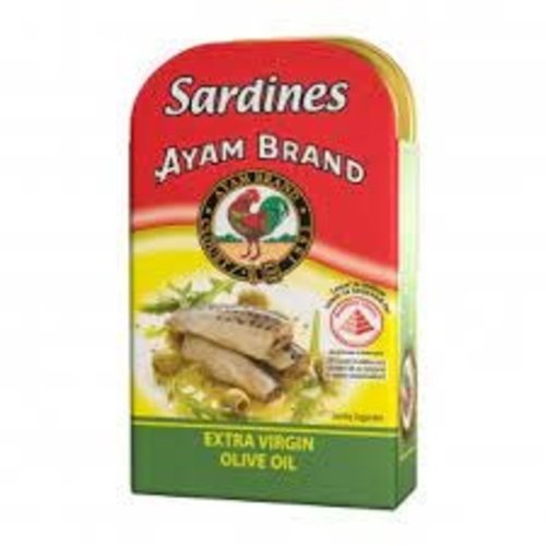 Ayam Ayam Sardines in Olive Oil 4.2 Oz Ayam Ayam Sardines in Olive Oil 4.2 Oz