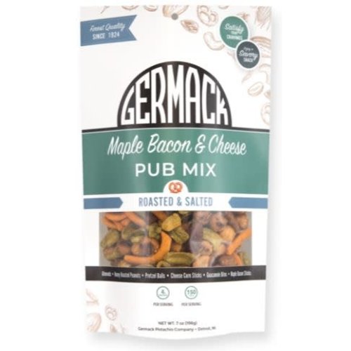 Germack Germack Maple Bacon Cheese Pub Mix Mix 8 oz Germack Germack Maple Bacon Cheese Pub Mix Mix 8 oz