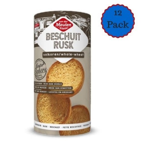 Vander Meulen Vander Meulen Wholewheat Rusk 12 Roll Vander Meulen Vander Meulen Wholewheat Rusk 12 Roll