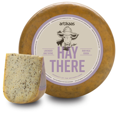 Artikaas Artikaas Gouda Lavender w/thyme Cheese per lb Artikaas Artikaas Gouda Lavender w/thyme Cheese per lb