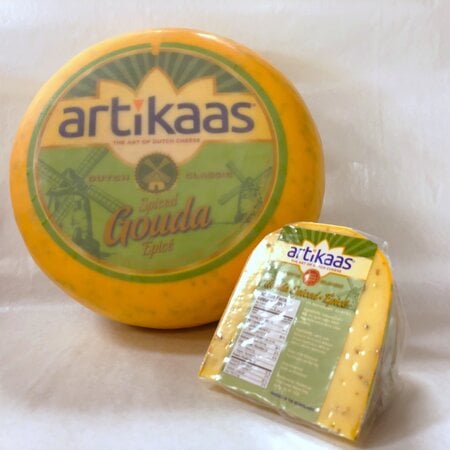 Artikaas Gouda Spiced (cumin) Cheese Mild 48+