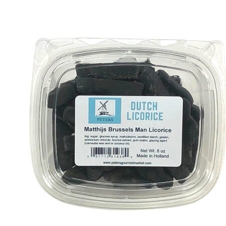 Dutch Hutch Brussels Man Licorice 8 oz By Matthijs Q