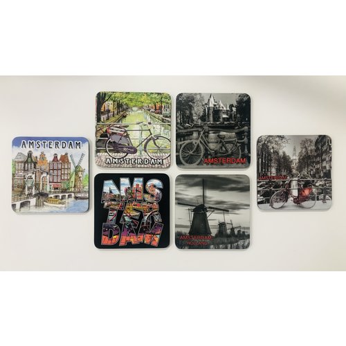 Krijtmoester Amsterdam coasters Krijtmoester Amsterdam coasters