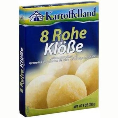 Grocholl Kartof Raw Dumpling Mix in Box 8.05 oz 12/cs Grocholl Kartof Raw Dumpling Mix in Box 8.05 oz 12/cs