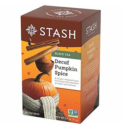 Stash Pumpkin Spice Decaf Tea 18 ct