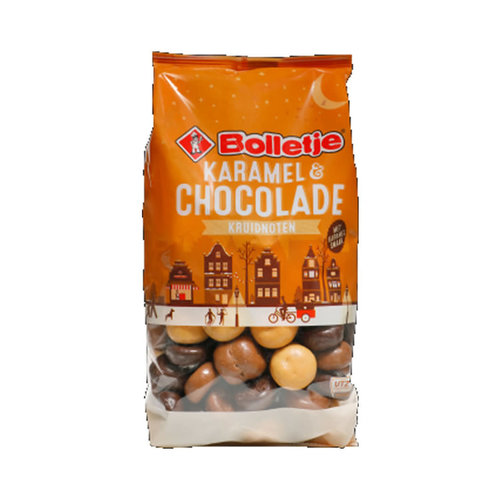 Bolletje Bolletje Kruidnoten Caramel & Chocolate 10.5 oz Bolletje Bolletje Kruidnoten Caramel & Chocolate 10.5 oz