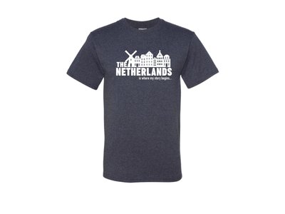 Peters Netherlands My Story Navy Adult XL T-shirt
