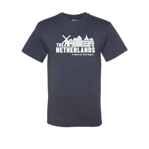 Peters Netherlands My Story Navy Adult XXL Tshirt