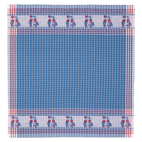 Twentse Twentse Kissing Couple Blue/Red TEA Towel 24x25 inch Twentse Twentse Kissing Couple Blue/Red TEA Towel 24x25 inch