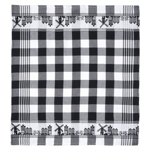 Twentse Twentse Dutch Skyline Black TEA Towel 24 x 25 inch Twentse Twentse Dutch Skyline Black TEA Towel 24 x 25 inch