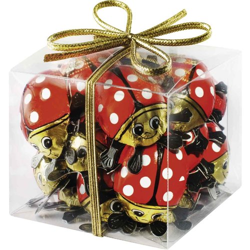 Riegelein Riegelein Chocolate Lady Bug 3.5oz Cube Riegelein Riegelein Chocolate Lady Bug 3.5oz Cube
